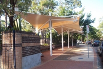 	Quasar Modular Shade Structure for Resorts by MakMax Australia	