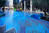 Futuristic Mosaics at Dubai Design Week 2021 by TREND Group