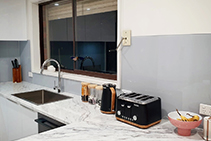 Kitchen Splashbacks in Grey by Innovative Splashbacks