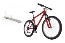 	Dynamic Ground Pivot Bike Rack for Compliant Parking by Cora Bike Rack	