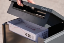 	Letterbox with Top Parcel Compartment by Simons Seconds	