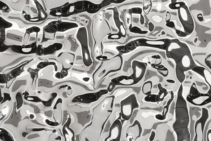 	Stainless Steel Sheet with Water Ripple Design by SAS Signage	