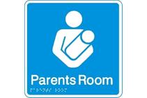 	Parent Room Braille Engraved Signs by Hillmont Braille Signs	