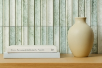 	Mint Honed Natural Stone Concave Mosaic Wall and Floor Tiles	