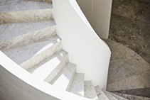 Sculpted Spiral Staircase for Holyrood Street by S&A Stairs