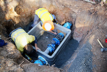 Underground Water Meter Access from CUBIS Systems