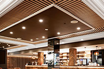 Modular Slatted Timber Ceilings - Austratus from Hazelwood & Hill