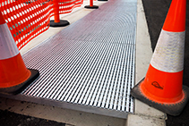 HeelProof™ Grates for Pedestrian Walkways by EJ