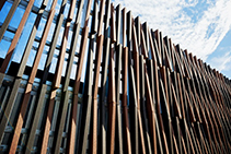 Sustainable Facade Screening for Canberra Metro by Futurewood