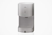 Mini Automatic Hand Dryers in Silver from Verde Solutions