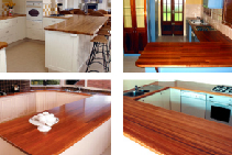 Decorative Glulam Timber Benchtops from DGI