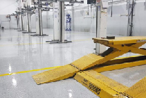 Epoxy Floor for Automotive Workshops by Concrete Surface Coatings