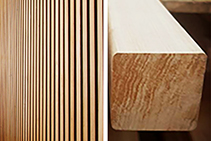 Blackbutt Timber Battens Available from Hazelwood & Hill