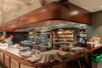 	Custom Copper Hood for Food Hall by Di Emme	