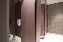 	Easy to Clean WC Cubicle System by Flush Partitions	