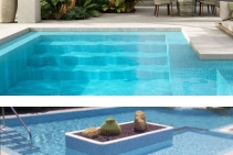 	Light Blue Glass Mosaic for Pools and Interiors by MDC Mosaics	