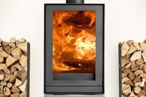 	Small Freestanding Fireplace from Cheminees Chazelles	