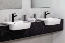 	Drop Front Benchtop for Bathrooms by polytec	