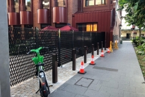 	Portable Retractable Barriers for Mixed-Use Precinct Security by ATDC	