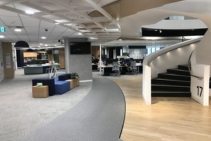	Quartz Stone Flooring for Offices by Danlaid	