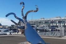 	Fabricated Stainless Steel Sculptures at Woolloomooloo Finger Wharf by ARTPark Australia	