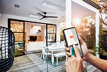 Radiant Outdoor Heaters with Remote Control from HEATSTRIP