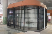 	ATDC Secures Kiosks with Curved Folding Security Doors	