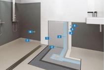 	Vynil Sheet Installation System for Walls with Wet Areas from Mapei	