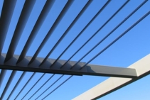 	Pergola with Adjustable Fins by Maxim Louvres	