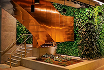 Green Wall Luminaires Purpose-designed by Intralux