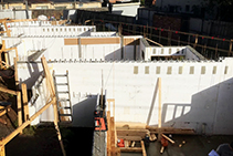 ICF Townhouses Melbourne with Insulbrick ICF