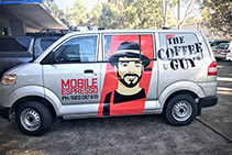 Food & Beverage Delivery Vehicle Signage from Architectural Signs