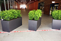 GRC Planter Boxes for DFO South Wharf by Mascot Engineering