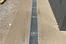 HDPE Channel Drainage at Full Circle Farm