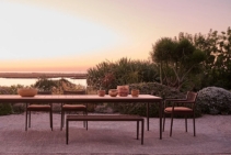 Outdoor Dining Table with Detachable Legs by Cosh Outdoor Living