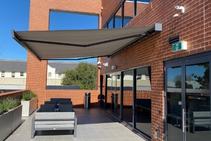 	Outdoor Awning for Western Sydney University from Blinds by Peter Meyer	