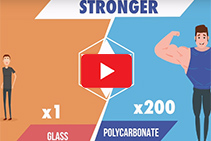 Durable Clear Polycarbonate Vs Glass with Allstar Plastics