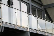 	Lightweight Aluminium Balustrade for Balconies by Ullrich Aluminium	