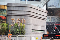 Stone Adhesive for Melbourne Central Facades from LATICRETE