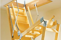 Easy Roof Storage Access with Attic Ladders from Attic Group