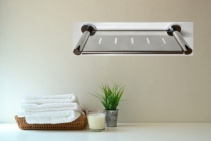 	Perforated Shower Shelf by Star Washroom Accessories	
