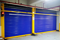 Secure Carpark Roller Shutter Doors from DMF International