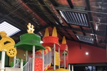 	Louvre Roofing System for Indoor Play Areas by Vergola	