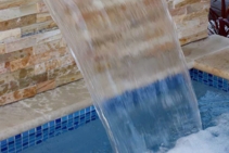 	Mixed Blue Glass Mosaic Tiles for Pool Waterline by iPAVE	