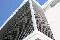 	Interlocking Adjustable Continuous Louvres from Maxim Louvres	