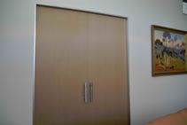 	Bi-Parting Sliding Door for Offices by Smooth Door Systems	