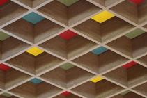 	Geometric Ceiling System by Supawood	