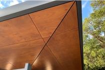 	Natural Wood Veneer Cladding Application by Network Architectural	