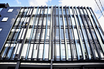 Acrylic Outdoor Architectural Fins from Mitchell Group