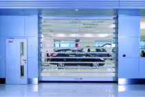 	Transparent Roller Door by Premier Door Systems	